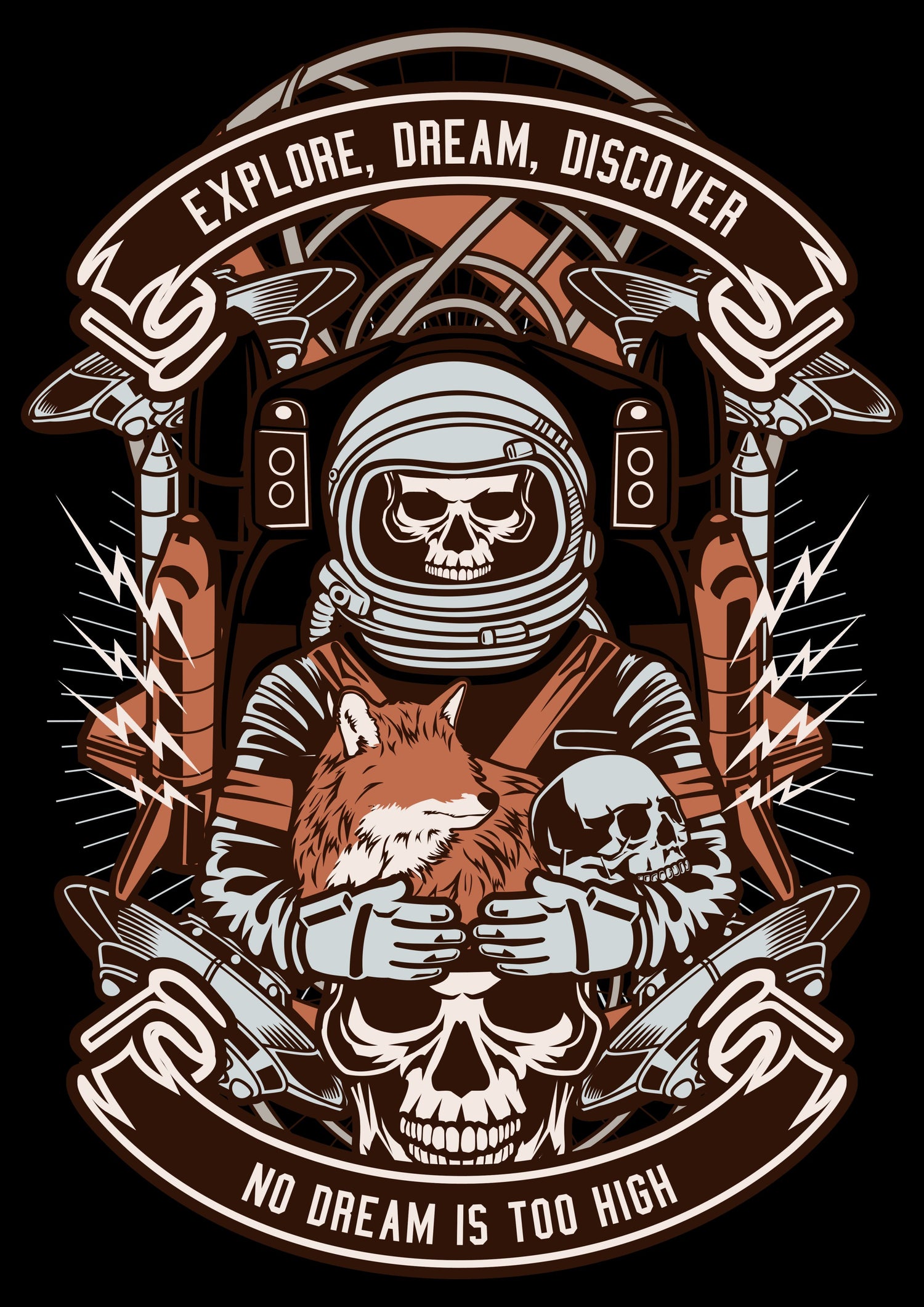 Astronaut Skull