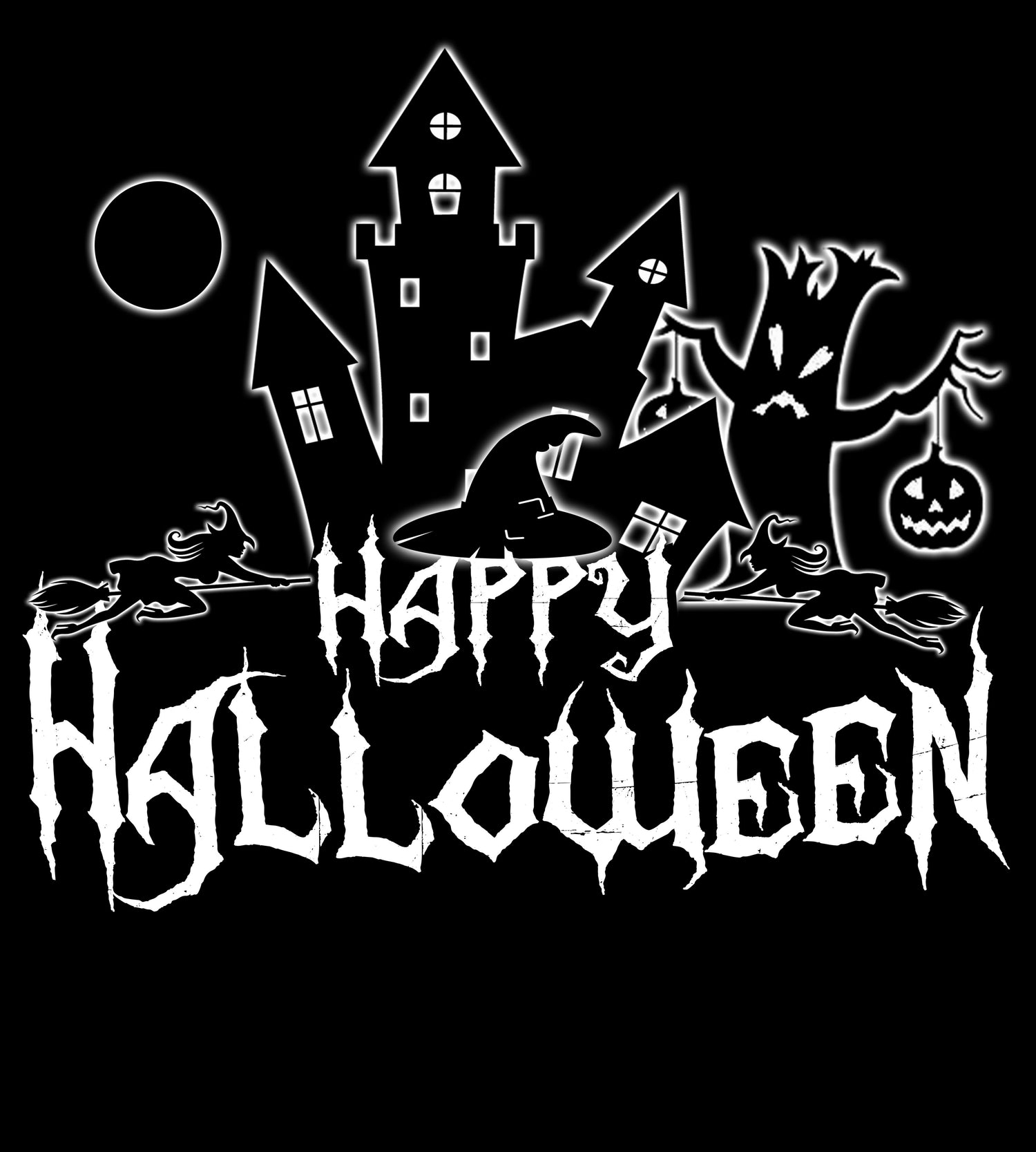 Happy Halloween mit Haus