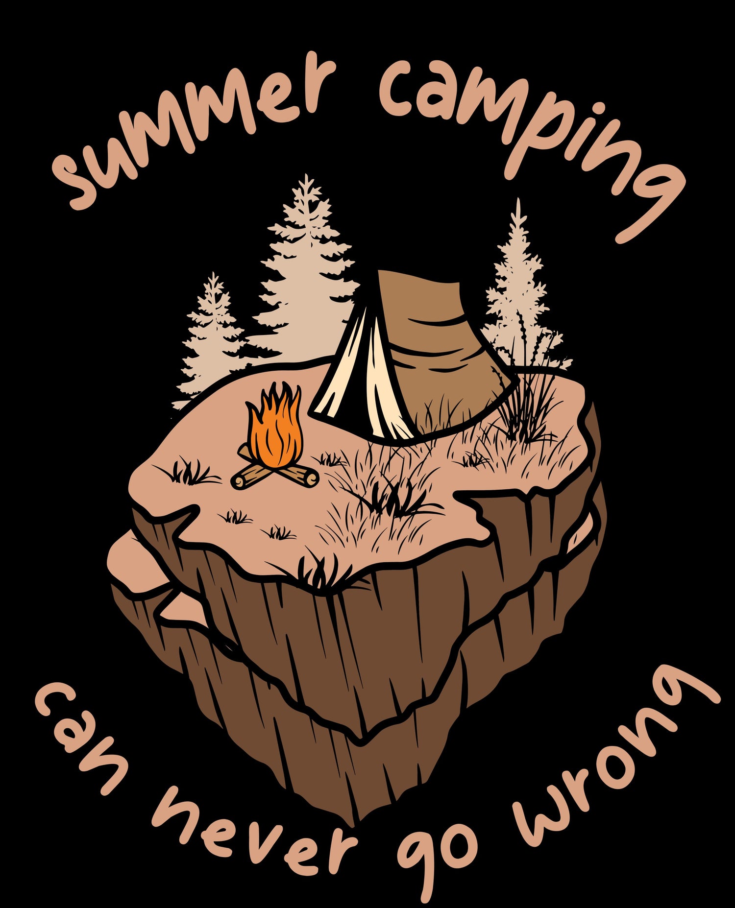 Summer Camping Can Never Go Wrong