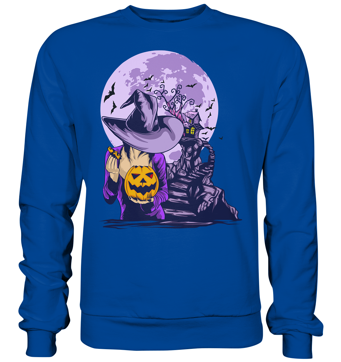 Halloween Illustration 8 - Basic Sweatshirt