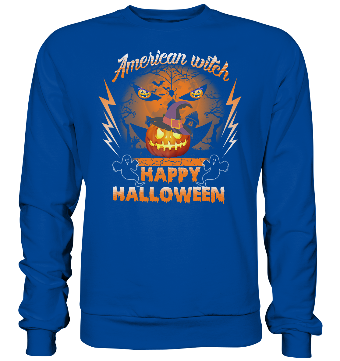 American Witch (Kürbis) - Basic Sweatshirt