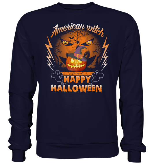American Witch (Kürbis) - Basic Sweatshirt