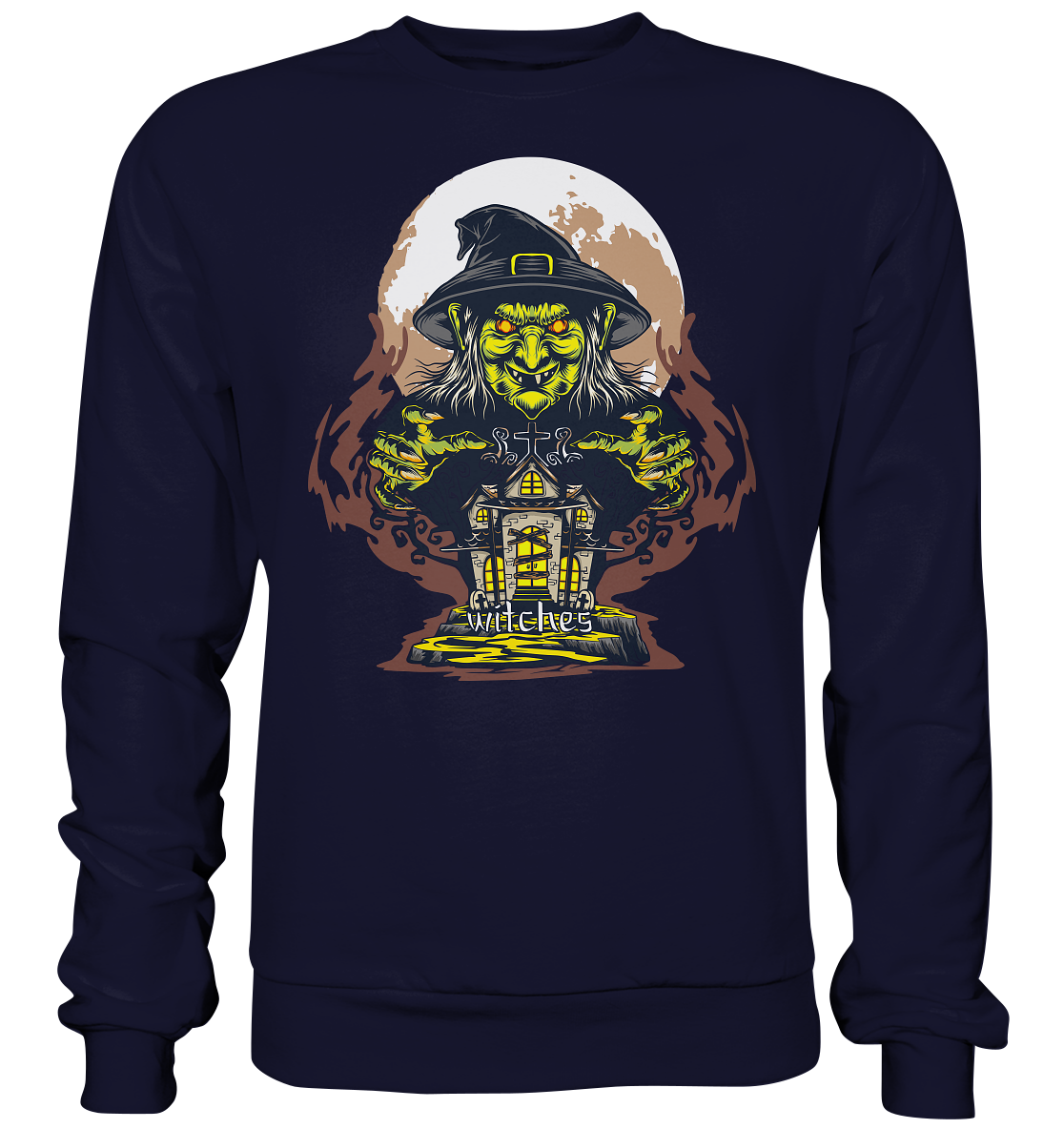 Halloween Illustration 10 - Basic Sweatshirt