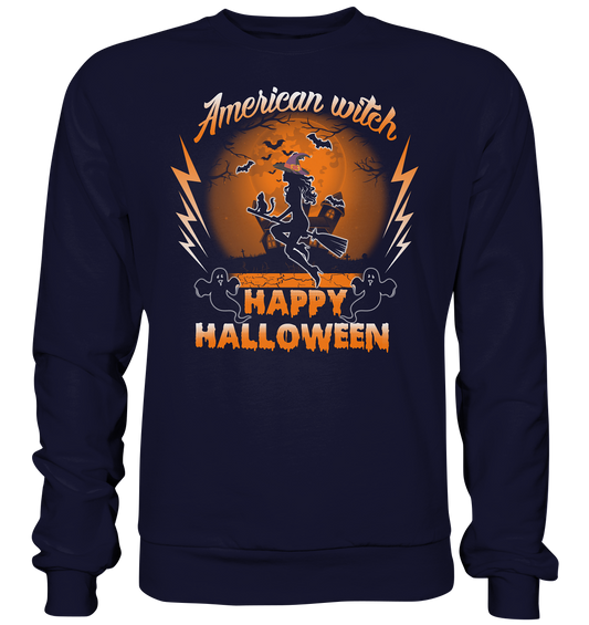 American Witch (Orange) - Basic Sweatshirt