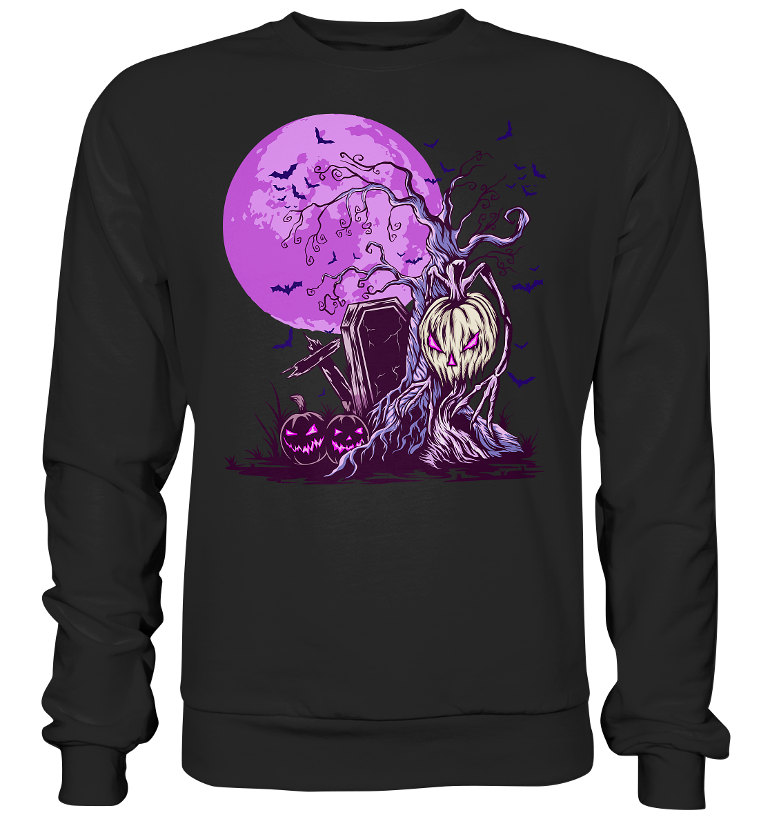 Halloween Illustration 6 - Basic Sweatshirt