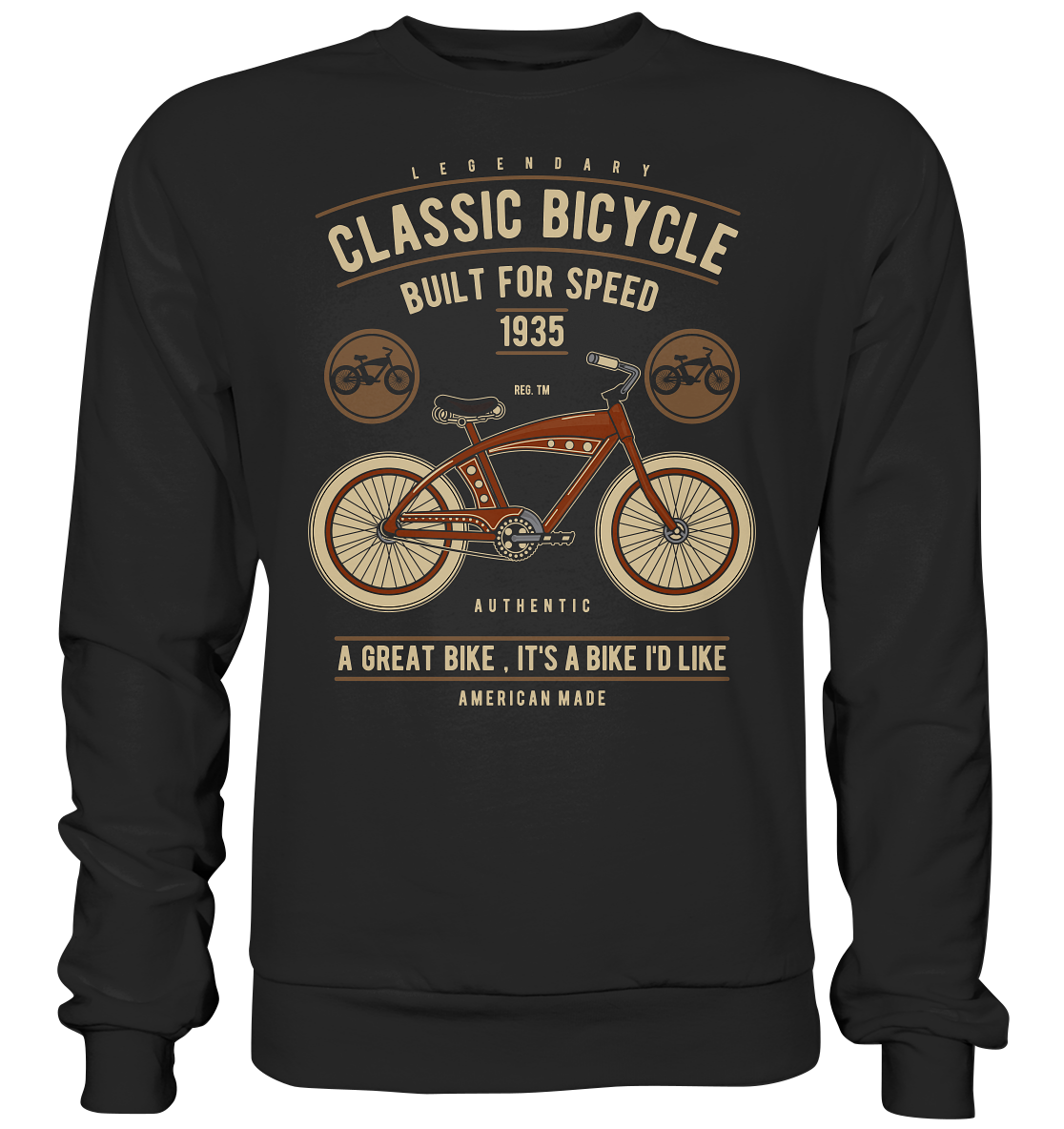 Classic Bicycle - Basic Sweatshirt