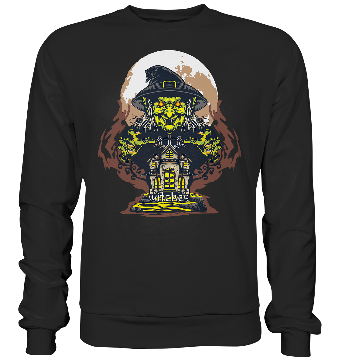 Halloween Illustration 10 - Basic Sweatshirt