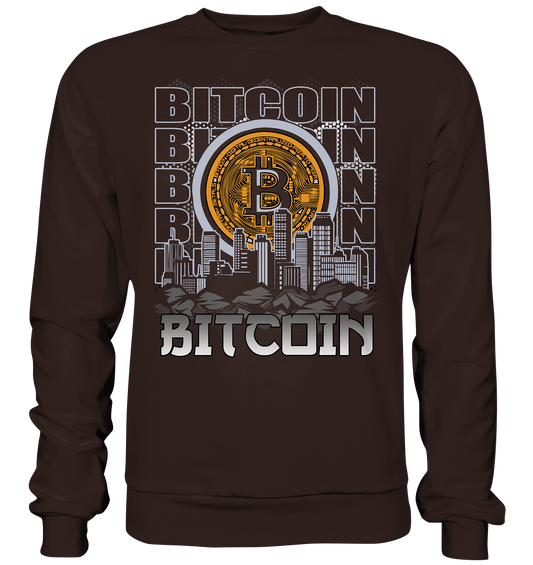 Bitcoin Town - Basic Sweatshirt