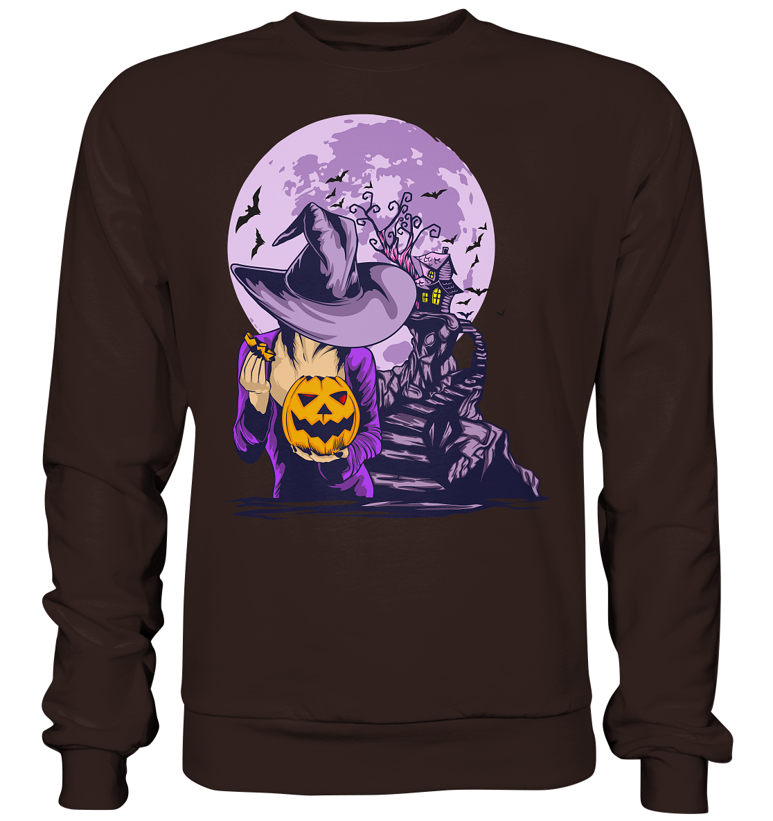Halloween Illustration 8 - Basic Sweatshirt