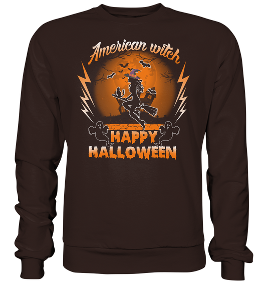 American Witch (Orange) - Basic Sweatshirt