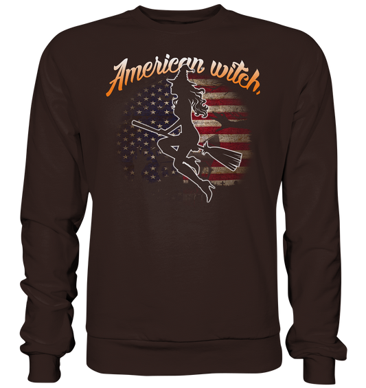 American Witch (Flagge) - Basic Sweatshirt
