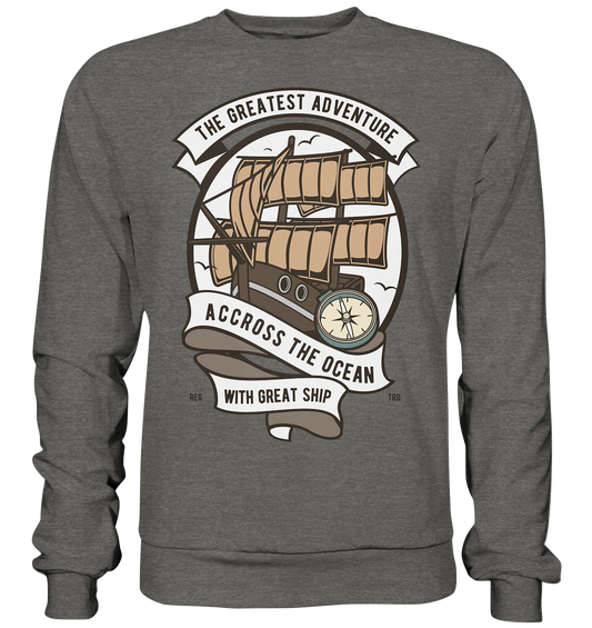 Accross The Ocean - Basic Sweatshirt