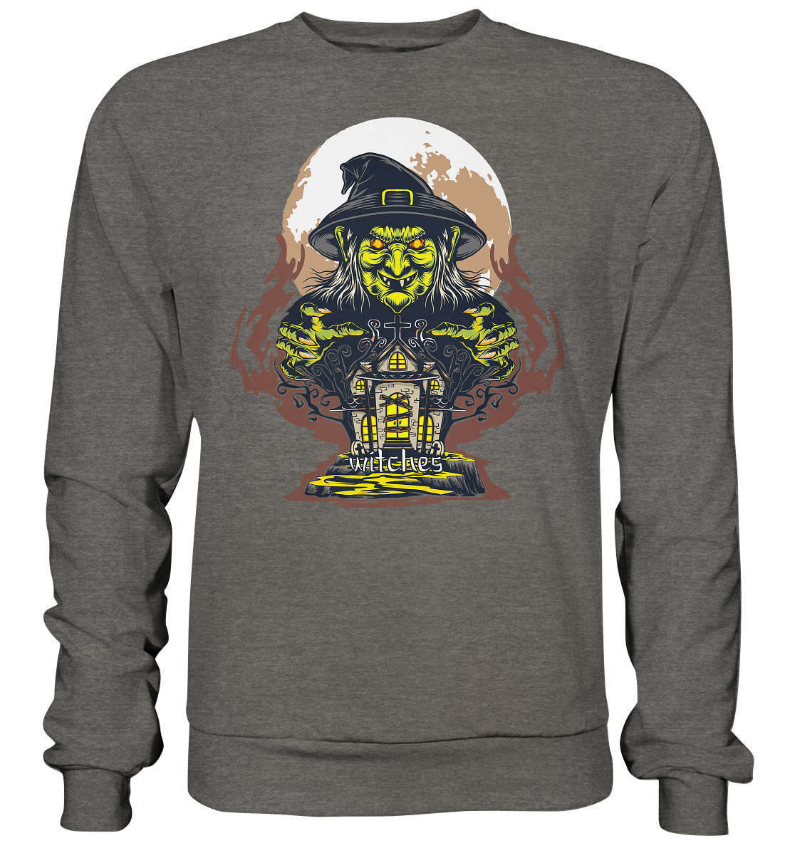 Halloween Illustration 10 - Basic Sweatshirt