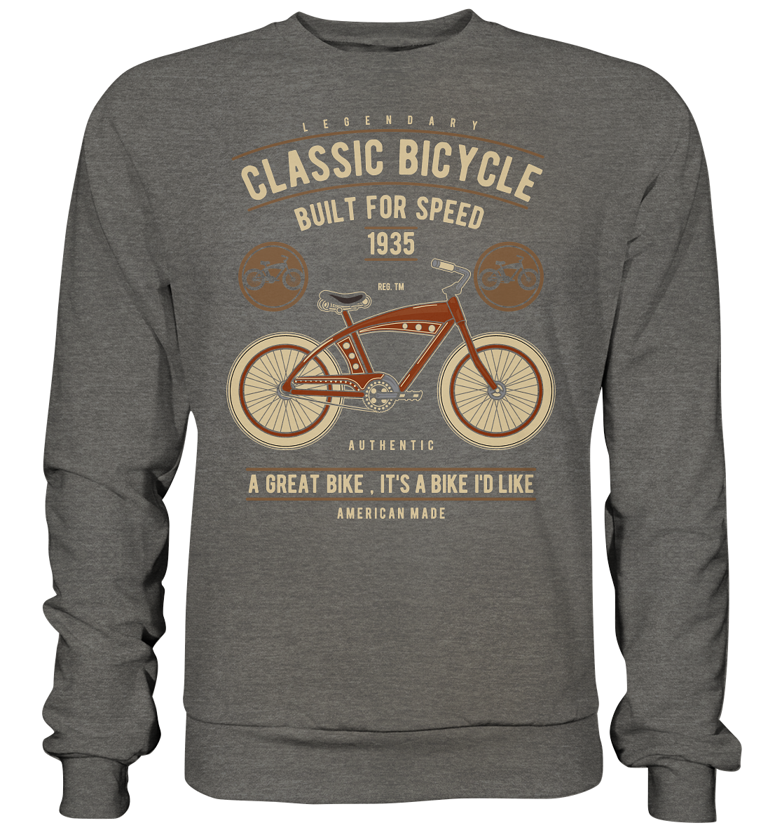Classic Bicycle - Basic Sweatshirt