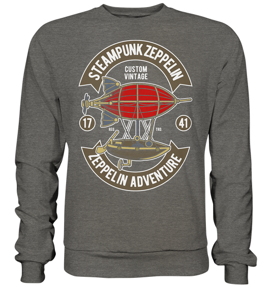 Steampunk Zeppelin - Basic Sweatshirt