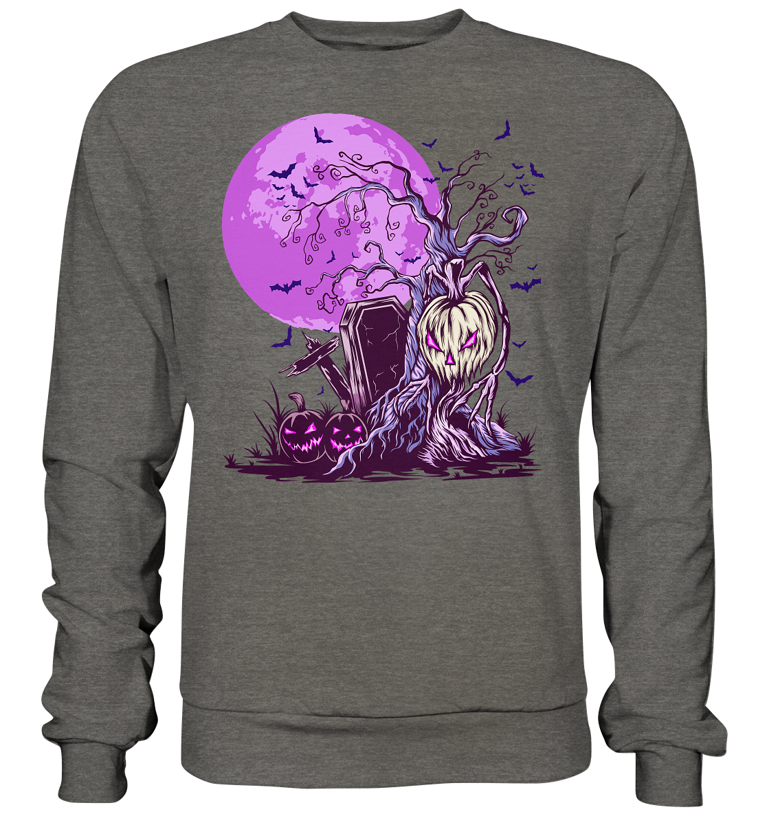 Halloween Illustration 6 - Basic Sweatshirt