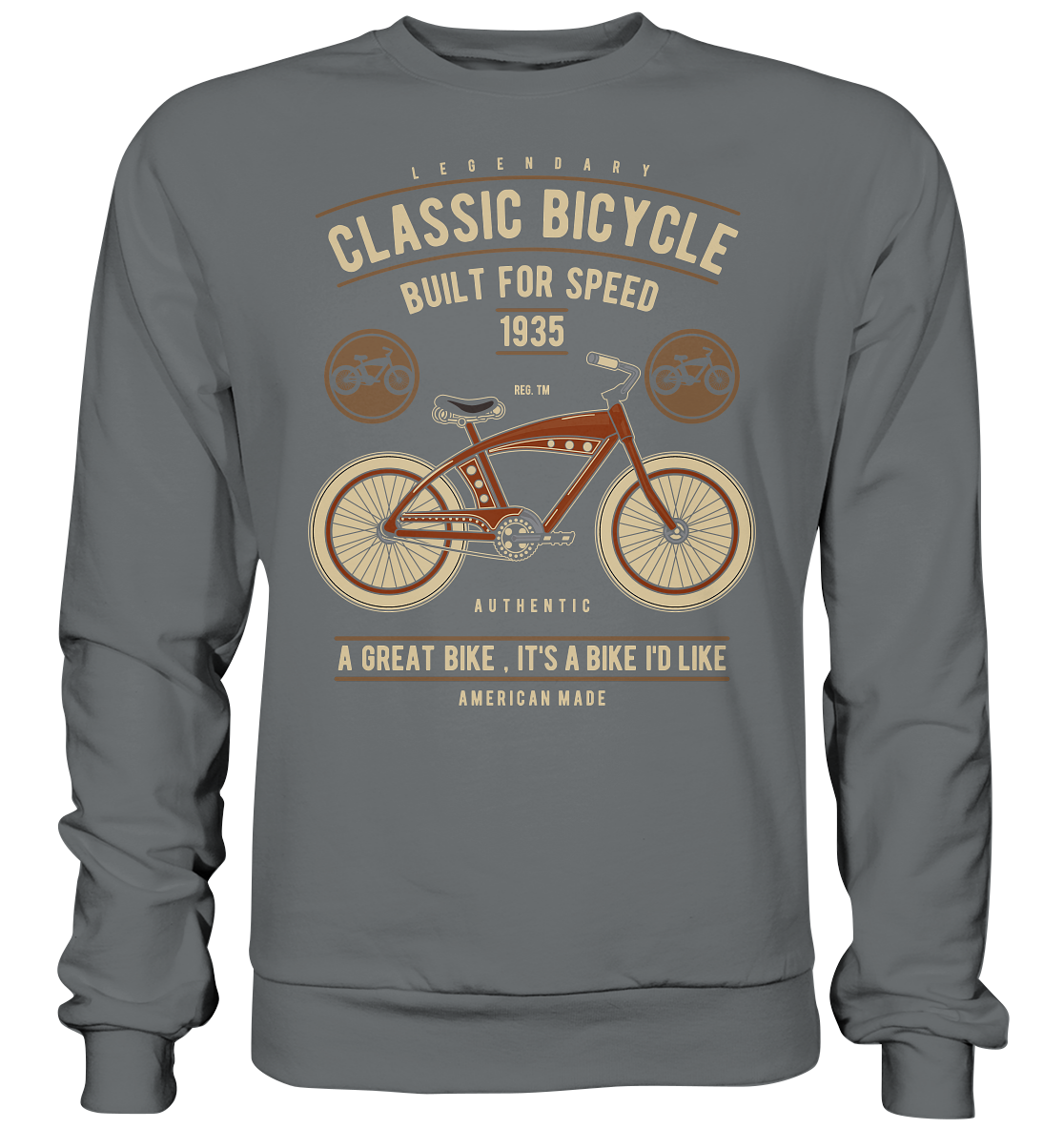 Classic Bicycle - Basic Sweatshirt