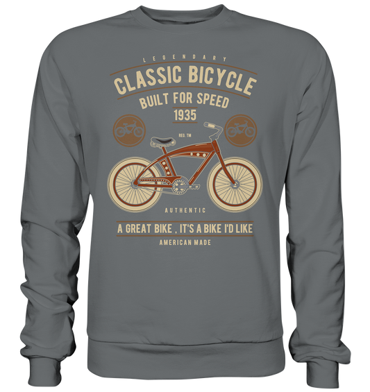 Classic Bicycle - Basic Sweatshirt