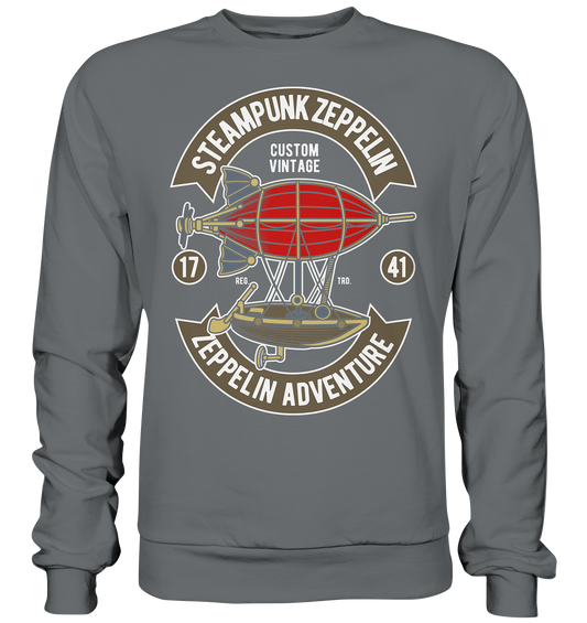 Steampunk Zeppelin - Basic Sweatshirt