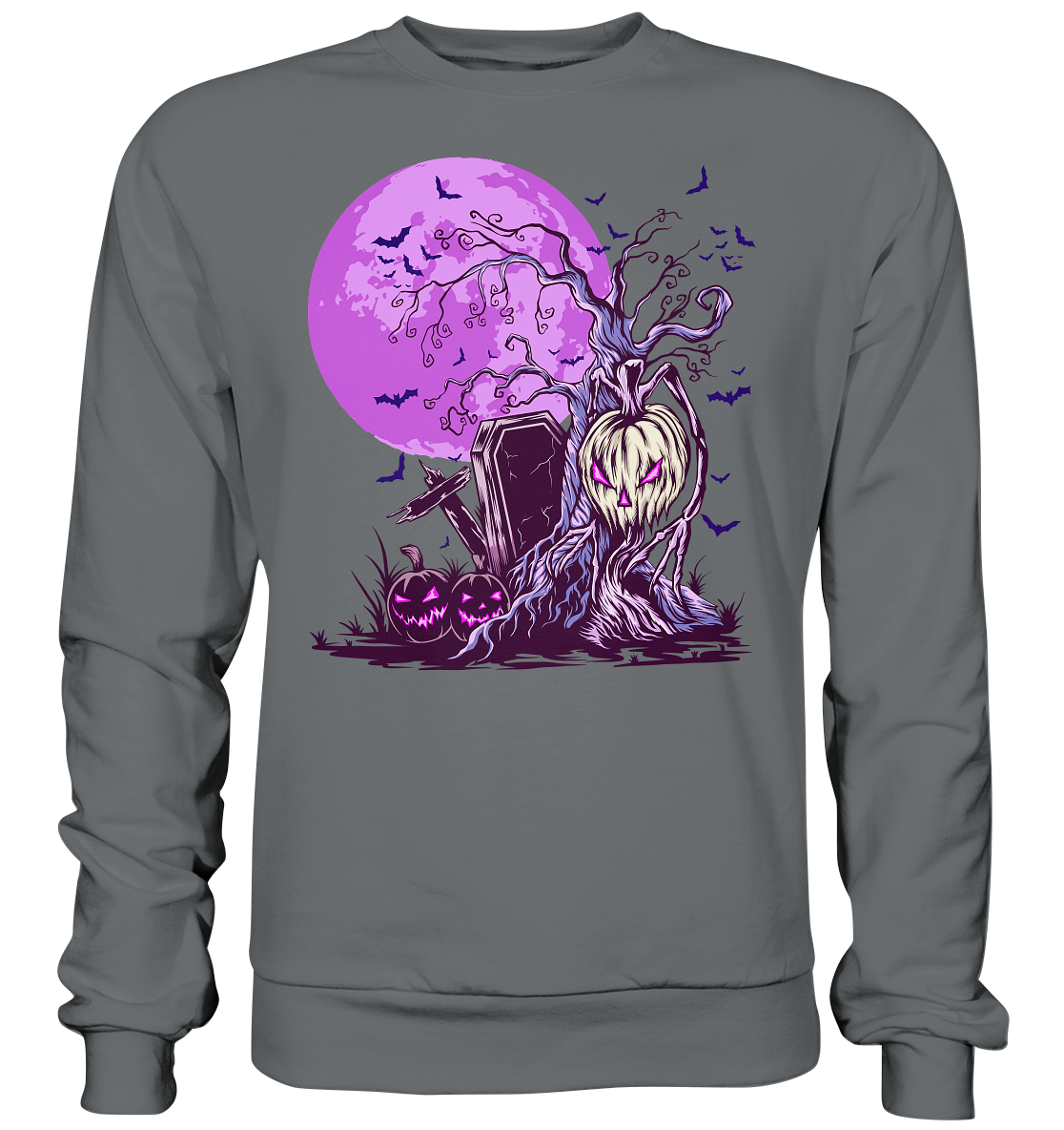 Halloween Illustration 6 - Basic Sweatshirt