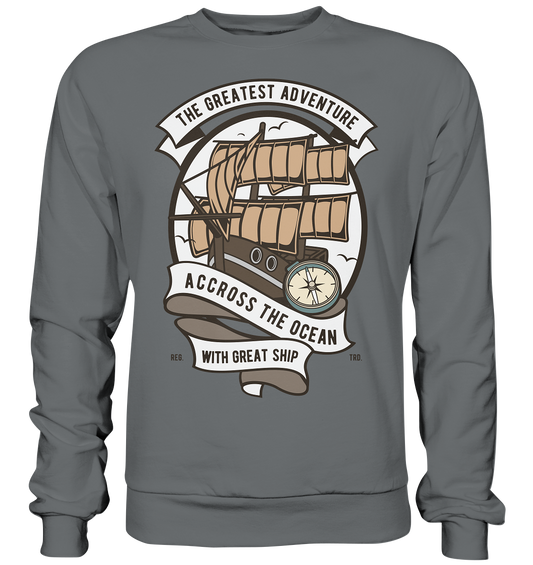 Accross The Ocean - Basic Sweatshirt