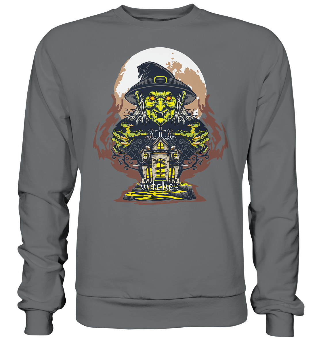 Halloween Illustration 10 - Basic Sweatshirt