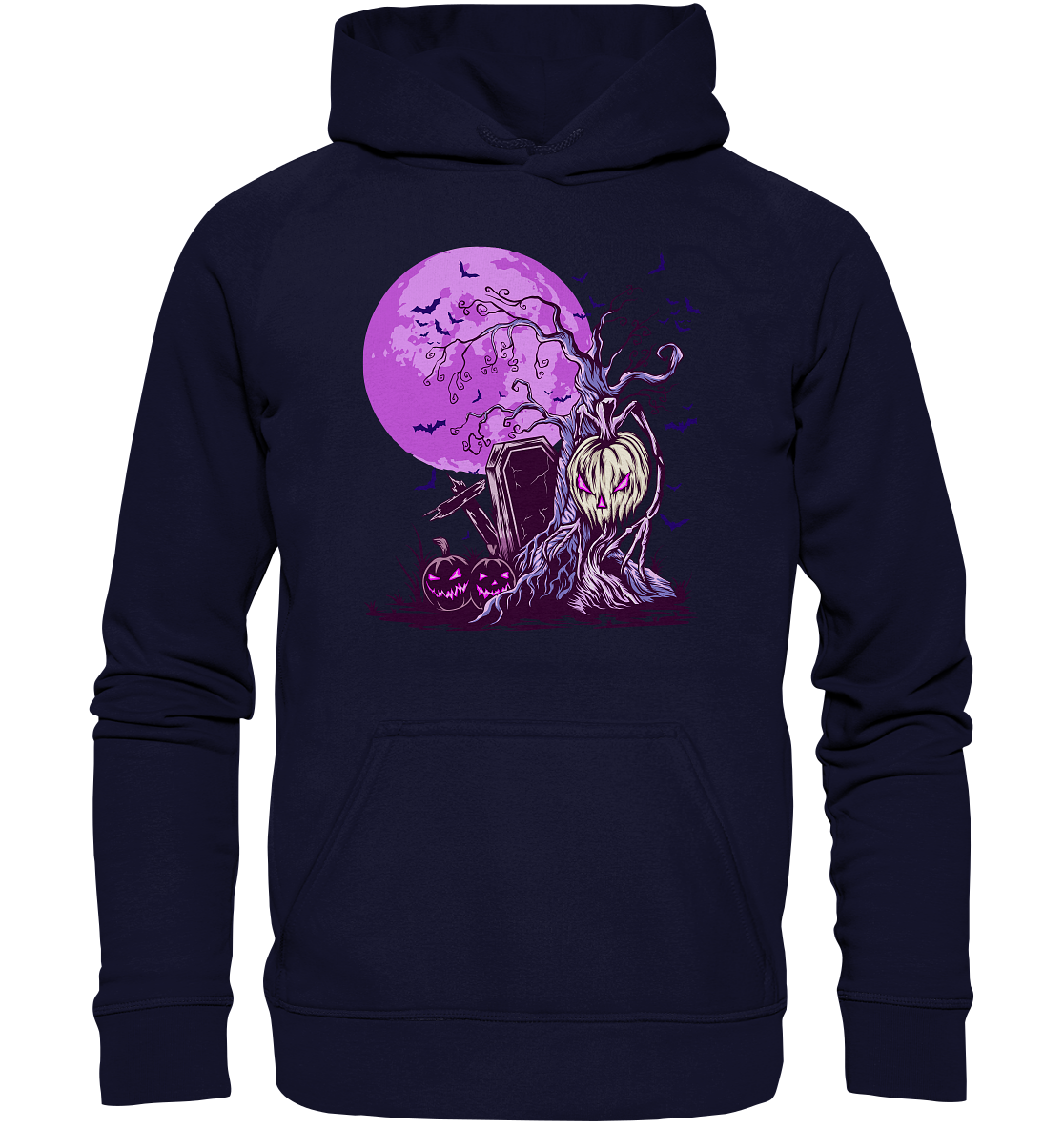 Halloween Illustration 6 - Basic Unisex Hoodie