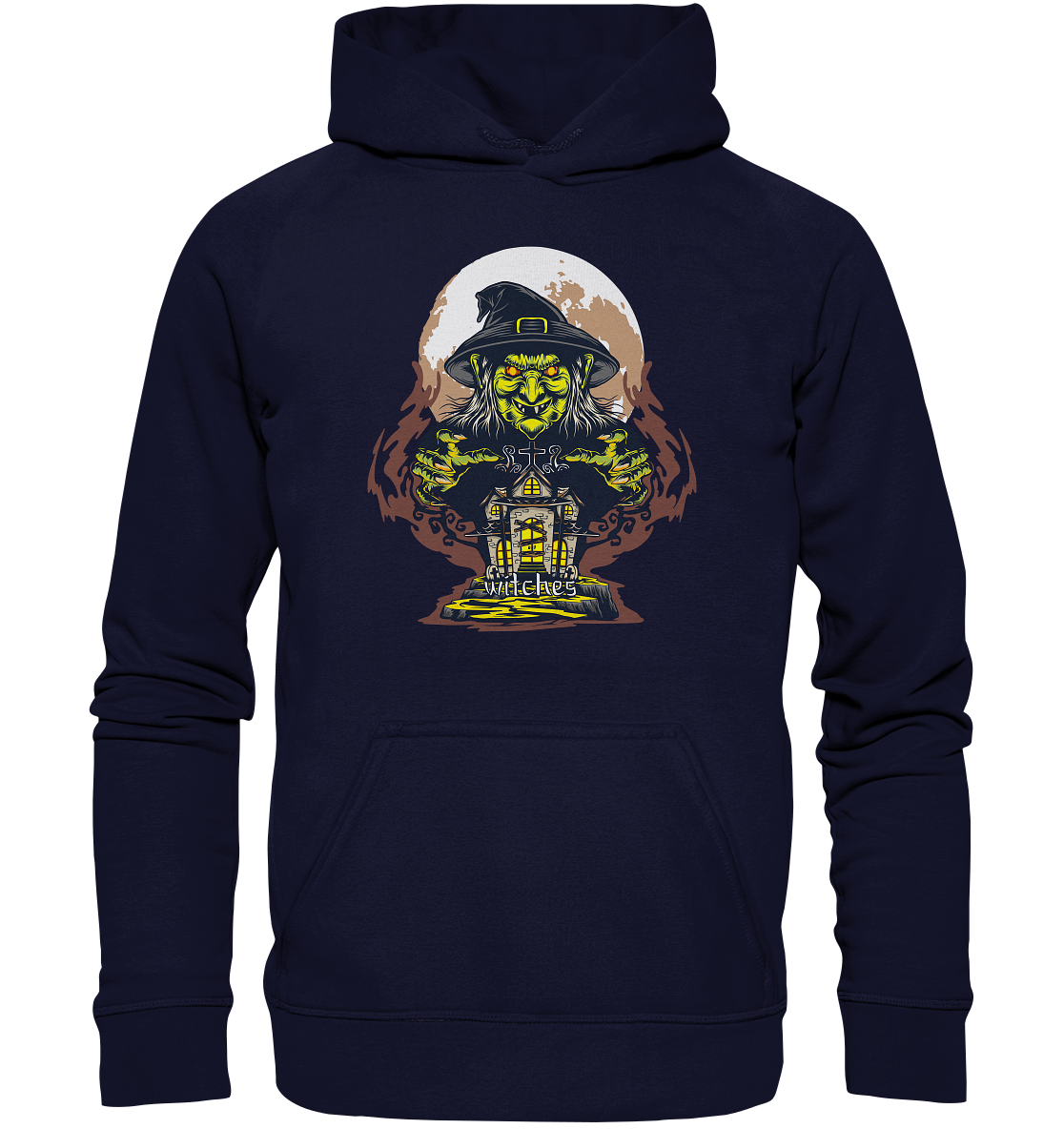 Halloween Illustration 10 - Basic Unisex Hoodie