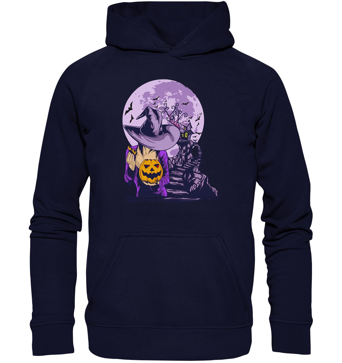 Halloween Illustration 8 - Basic Unisex Hoodie