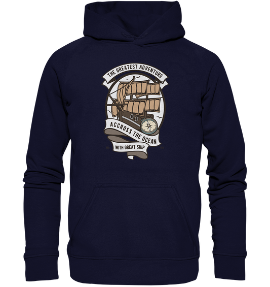 Accross The Ocean - Basic Unisex Hoodie