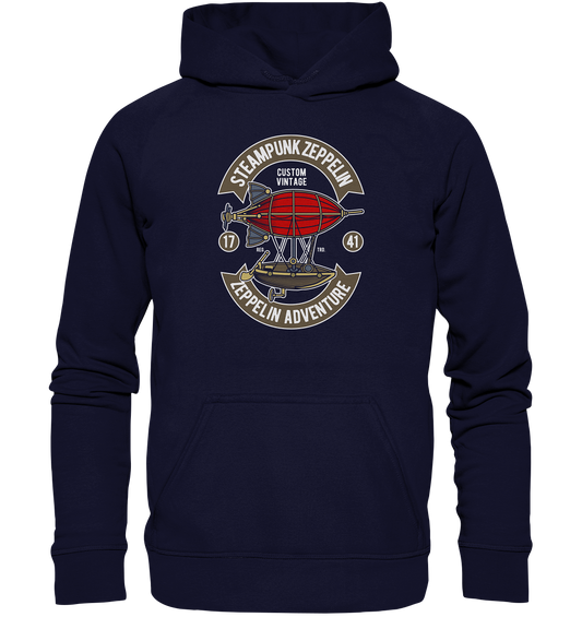 Steampunk Zeppelin - Basic Unisex Hoodie