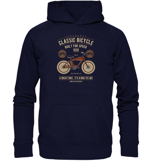 Classic Bicycle - Basic Unisex Hoodie
