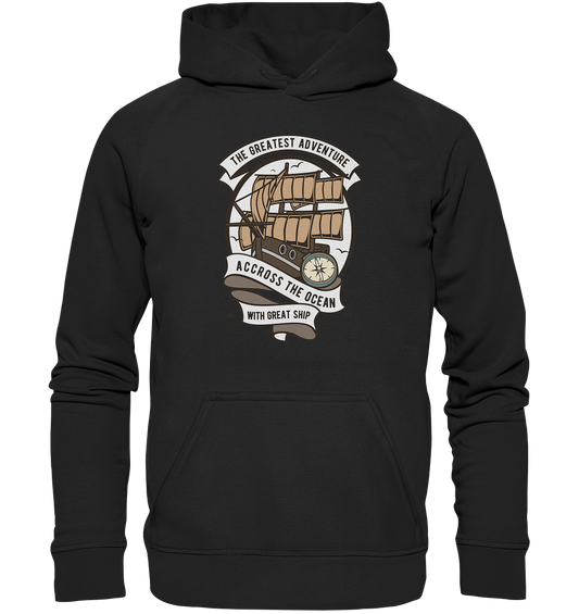 Accross The Ocean - Basic Unisex Hoodie