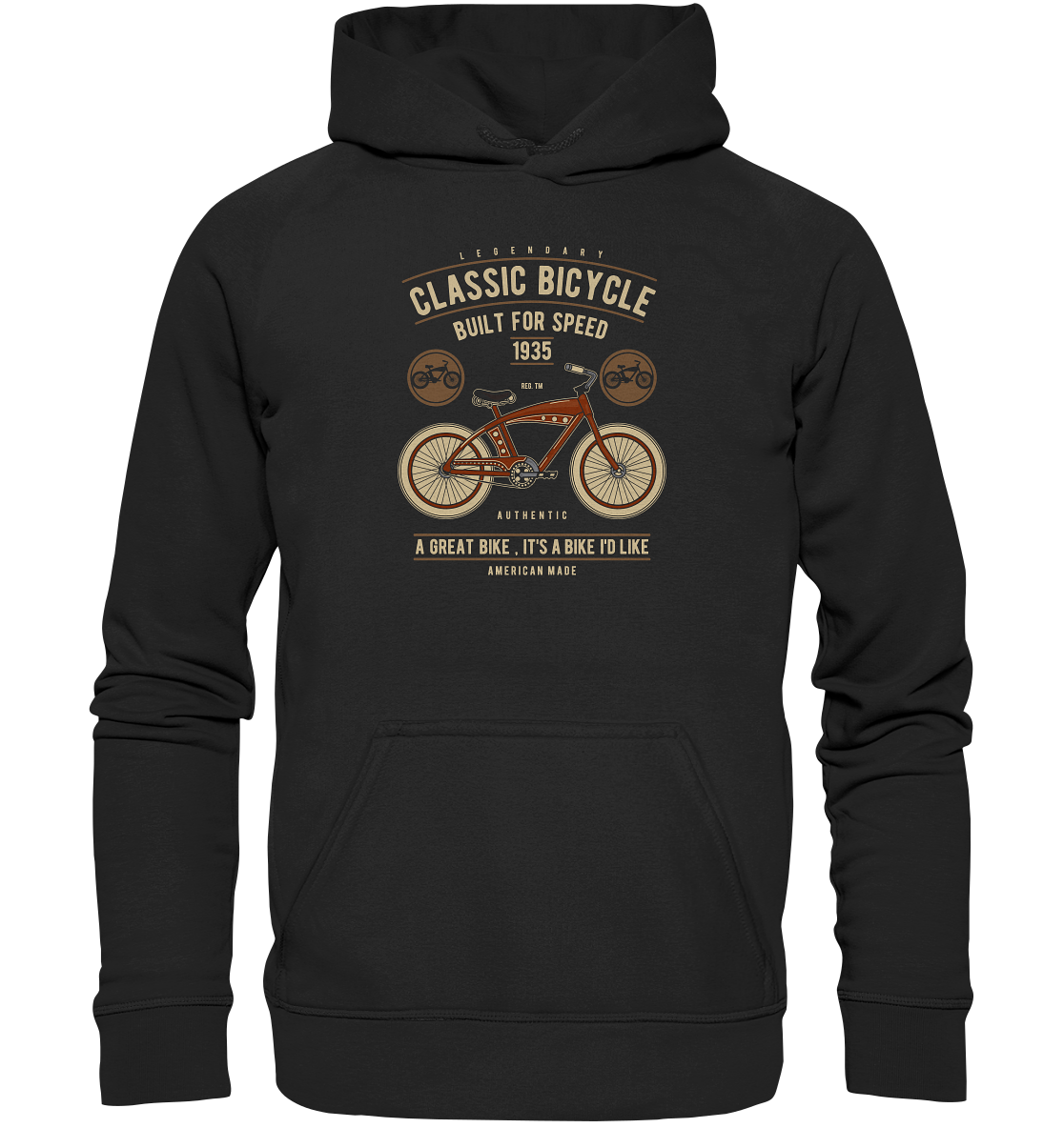 Classic Bicycle - Basic Unisex Hoodie