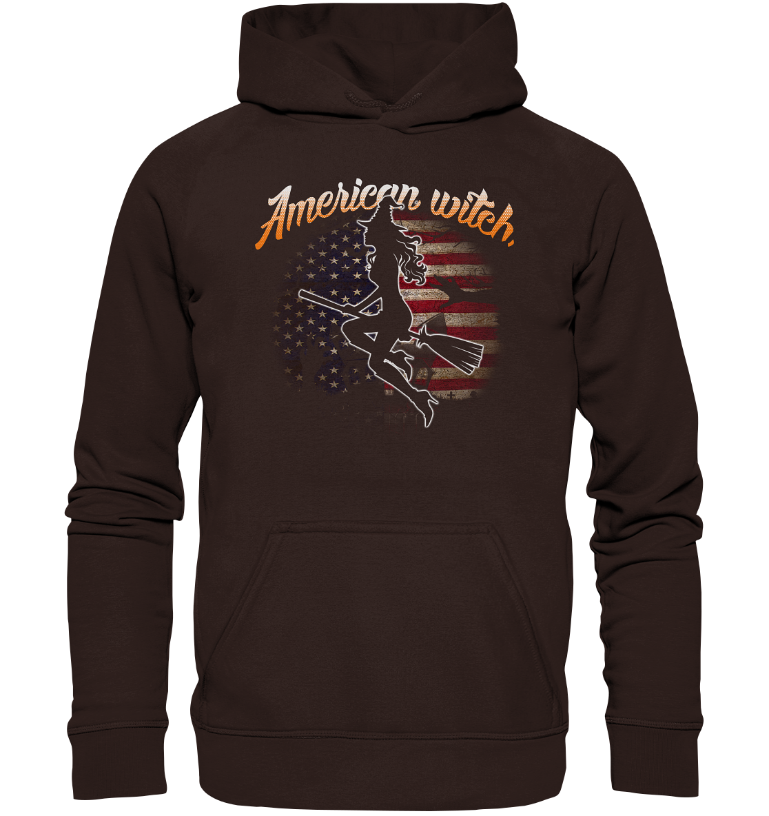 American Witch (Flagge) - Basic Unisex Hoodie