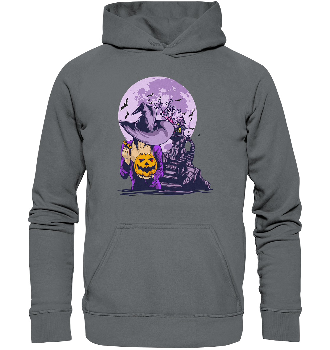 Halloween Illustration 8 - Basic Unisex Hoodie