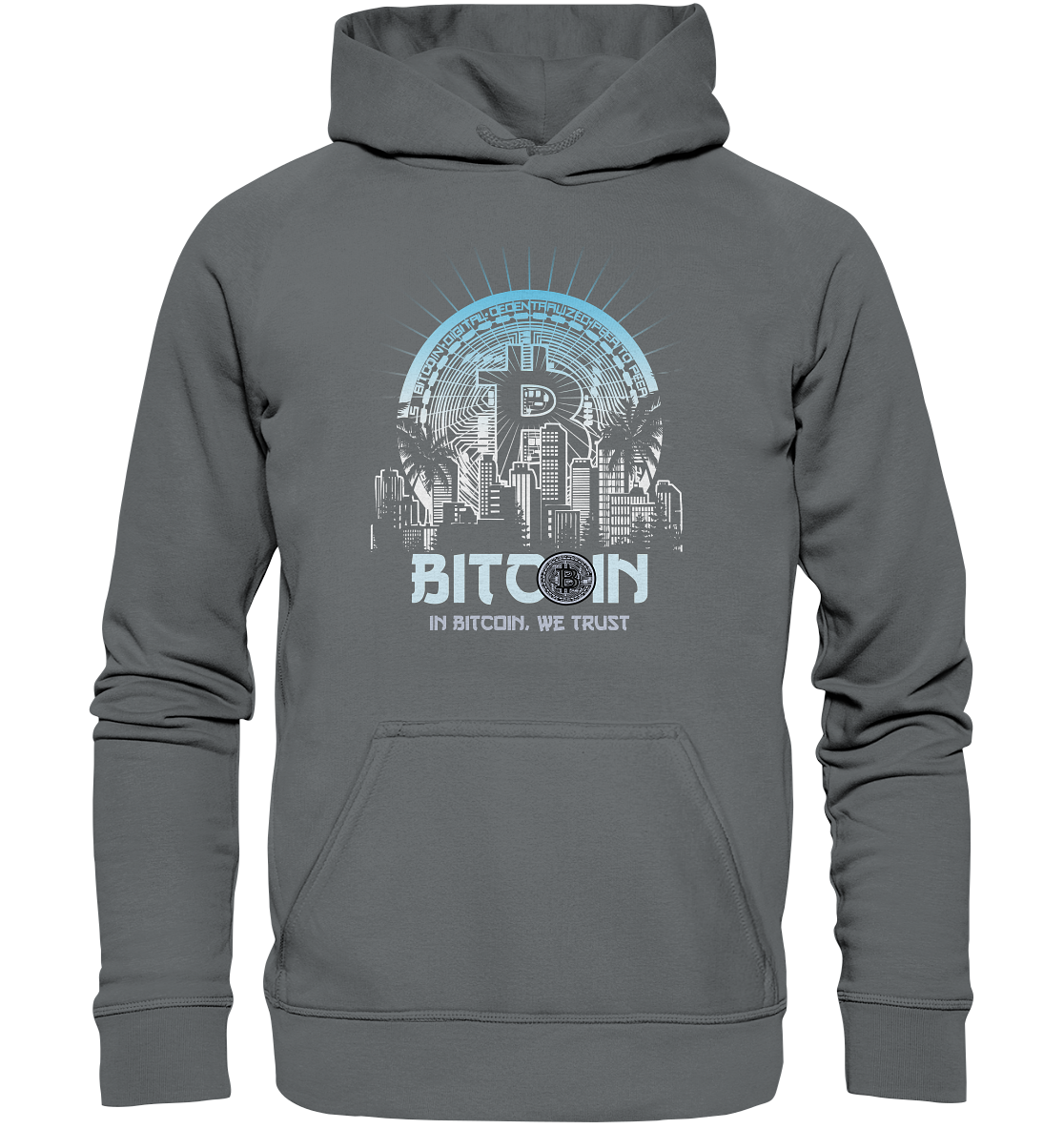 Bitcoin Town We Trust - Basic Unisex Hoodie
