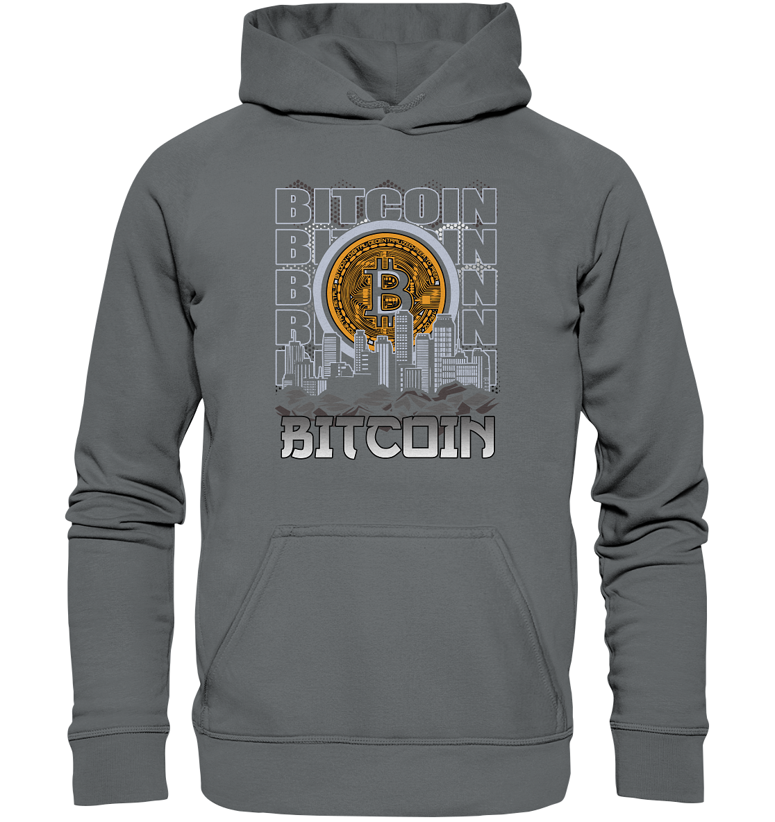 Bitcoin Town - Basic Unisex Hoodie