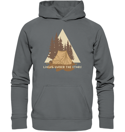 Living Under the Stars - Basic Unisex Hoodie