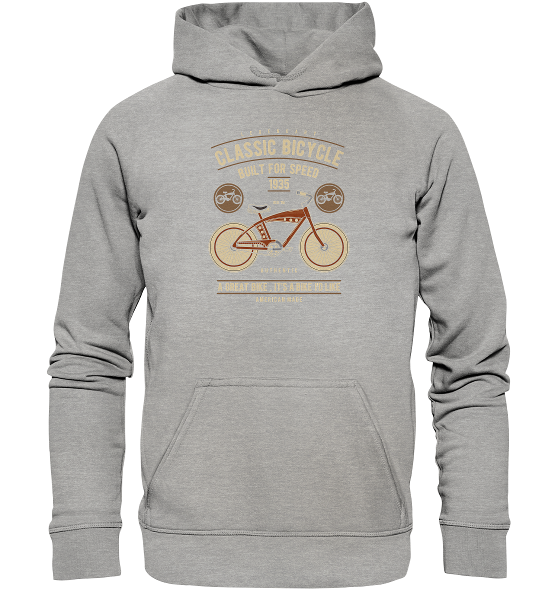 Classic Bicycle - Basic Unisex Hoodie