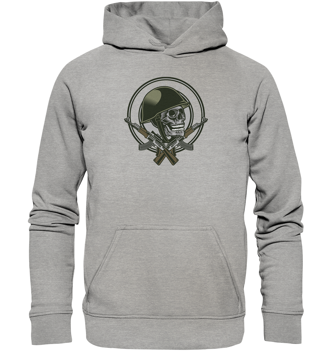 Skull Soldier - Basic Unisex Hoodie