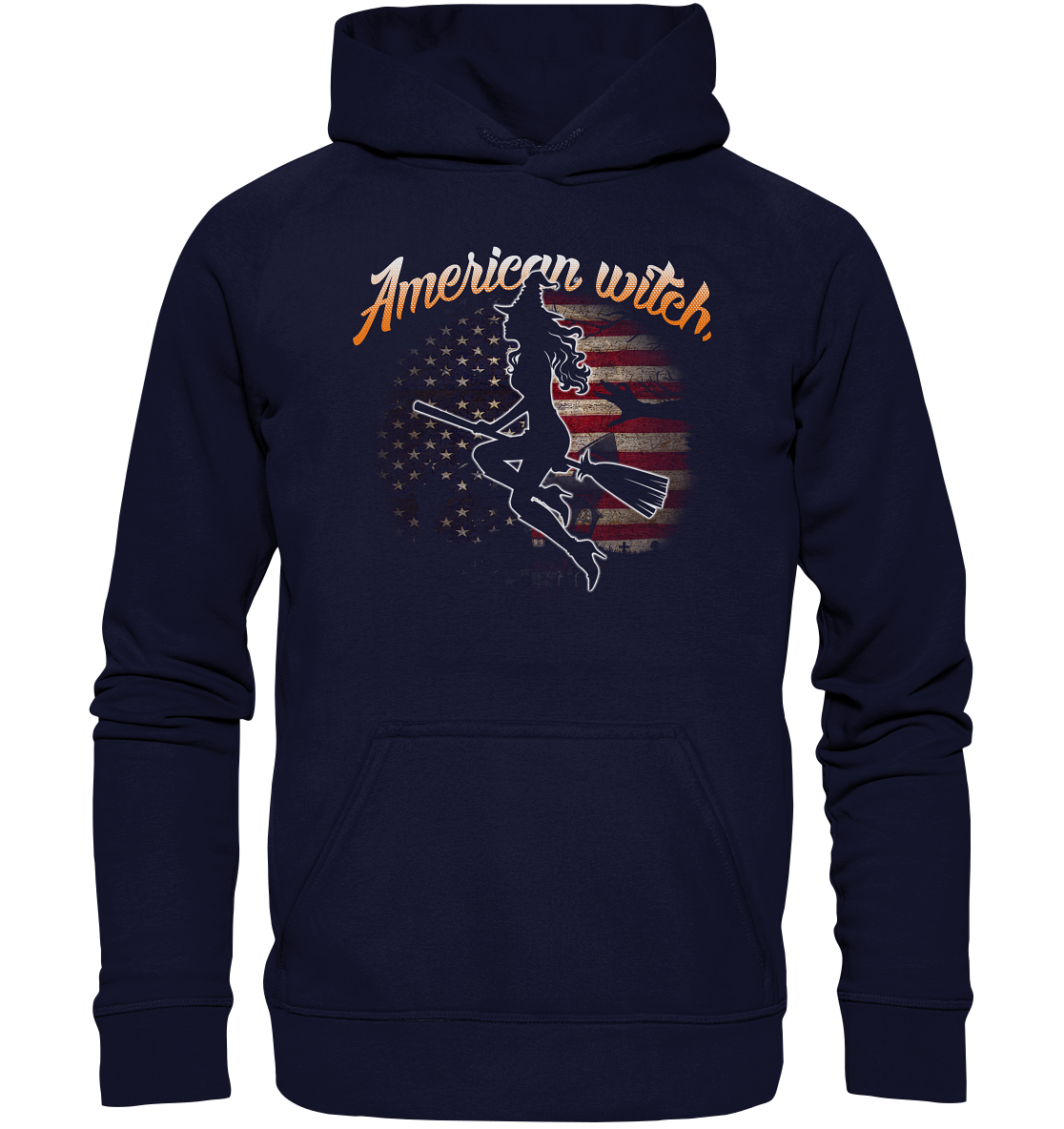 American Witch (Flagge) - Basic Unisex Hoodie XL