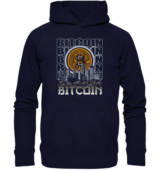 Bitcoin Town - Basic Unisex Hoodie XL