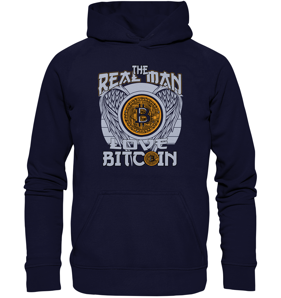 The Real Man - Basic Unisex Hoodie XL