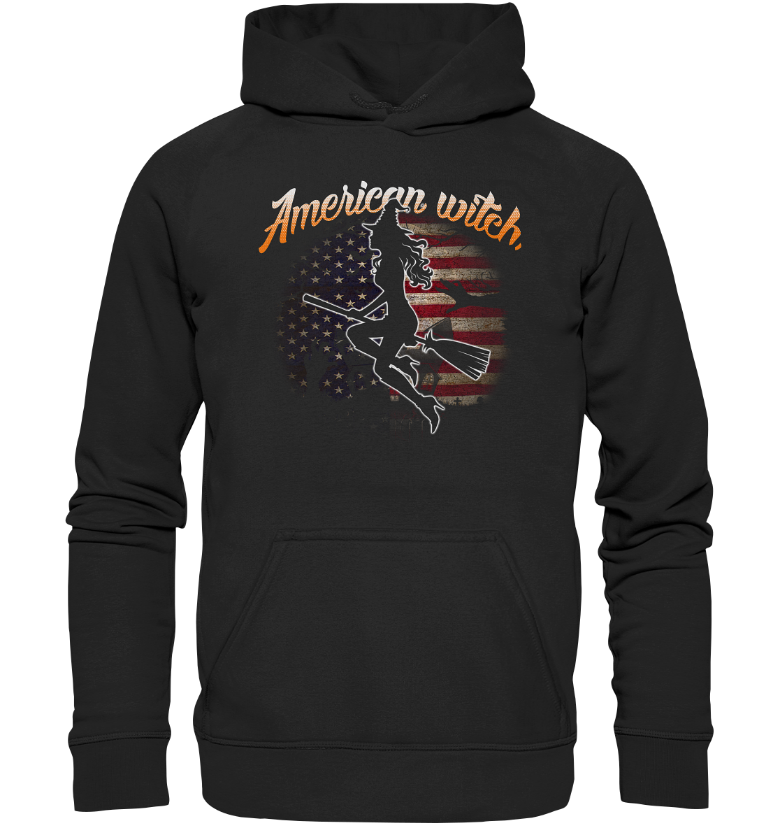 American Witch (Flagge) - Basic Unisex Hoodie XL