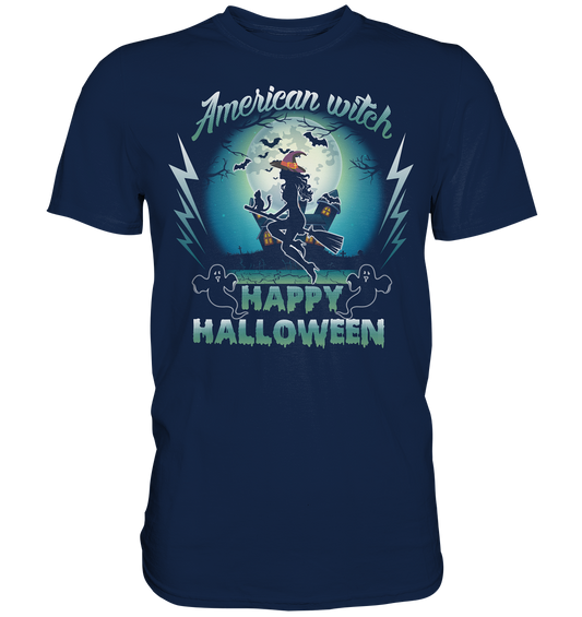 American Witch (Blau) - Classic Shirt