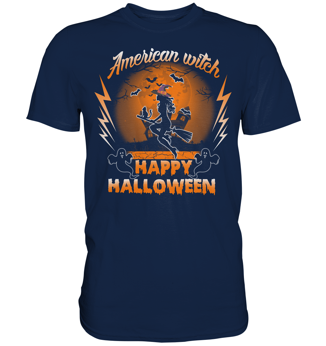 American Witch (Orange) - Classic Shirt