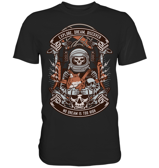 Astronaut Skull - Classic Shirt