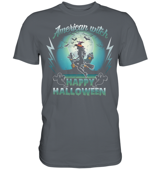 American Witch (Blau) - Classic Shirt