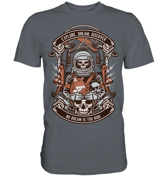 Astronaut Skull - Classic Shirt